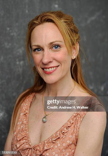 Marsha Dietlein Bennett visits the Tribeca Film Festival 2011 portrait studio on April 28, 2011 in New York City.