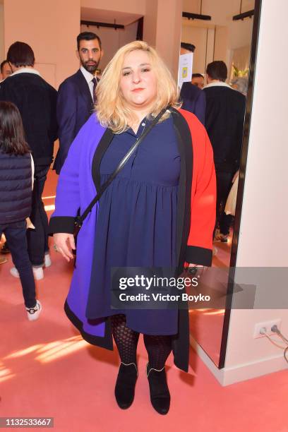 Marilou Berry attends the Lancel presentation as part of the Paris Fashion Week Womenswear Fall/Winter 2019/2020 on February 27, 2019 in Paris,...