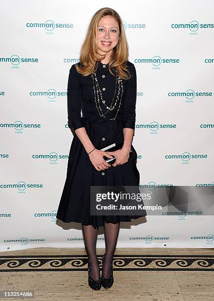 Chelsea Clinton attends the 7th Annual Common Sense Media Awards honoring Bill Clinton at Gotham Hall on April 28, 2011 in New York City.