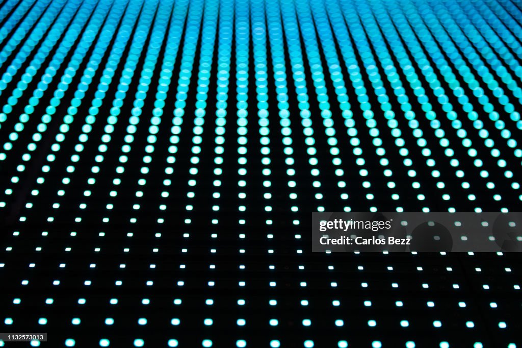 Digital LED screen background