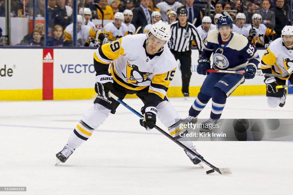 Pittsburgh Penguins v Columbus Blue Jackets
