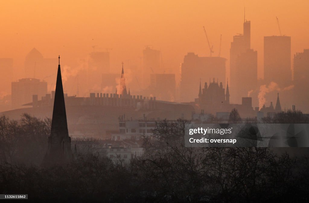 London dawn