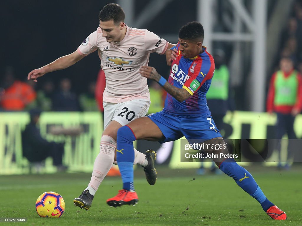 Crystal Palace v Manchester United - Premier League