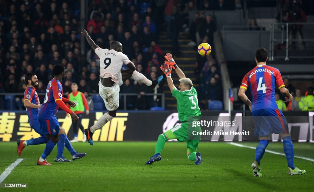 Crystal Palace v Manchester United - Premier League