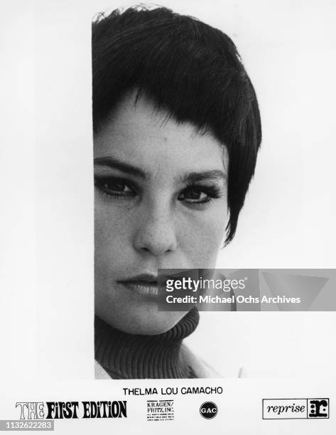 Thelma Camacho of "Kenny Rogers & The First Edition" portrait 1967.