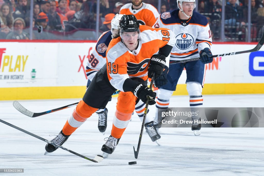 Edmonton Oilers v Philadelphia Flyers