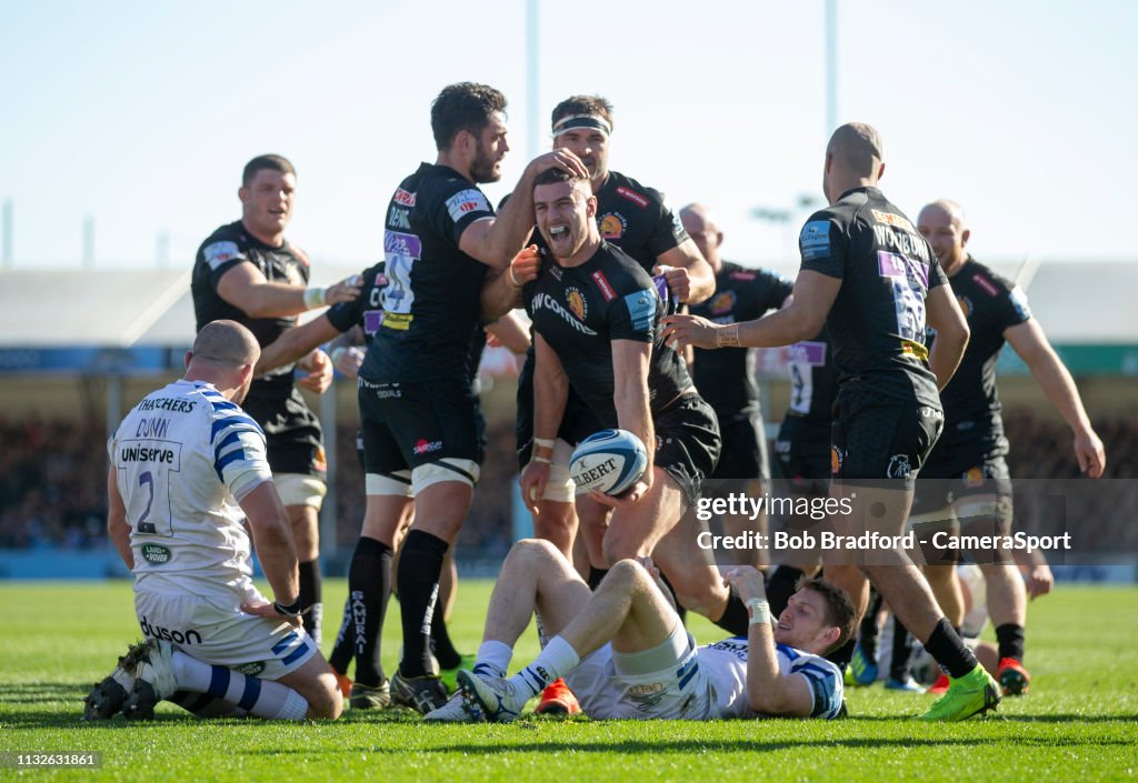 Exeter Chiefs v Bath Rugby - Gallagher Premiership Rugby