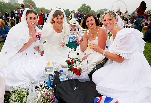 GBR: Royal Wedding - Thousands Of Well-wishers Flock To Witness The Happy Day