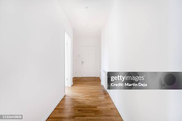 empty hall hdr - home corridor stock pictures, royalty-free photos & images