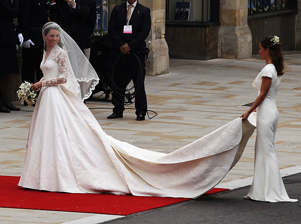 GBR: Royal Wedding - Wedding Guests And Party Make Their Way To Westminster Abbey
