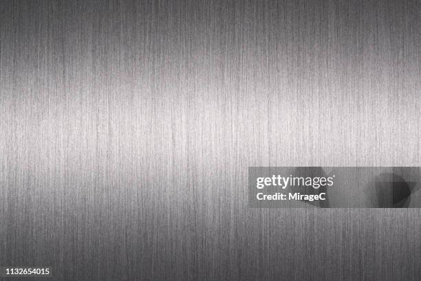 brushed aluminum surface - lamiera di alluminio foto e immagini stock