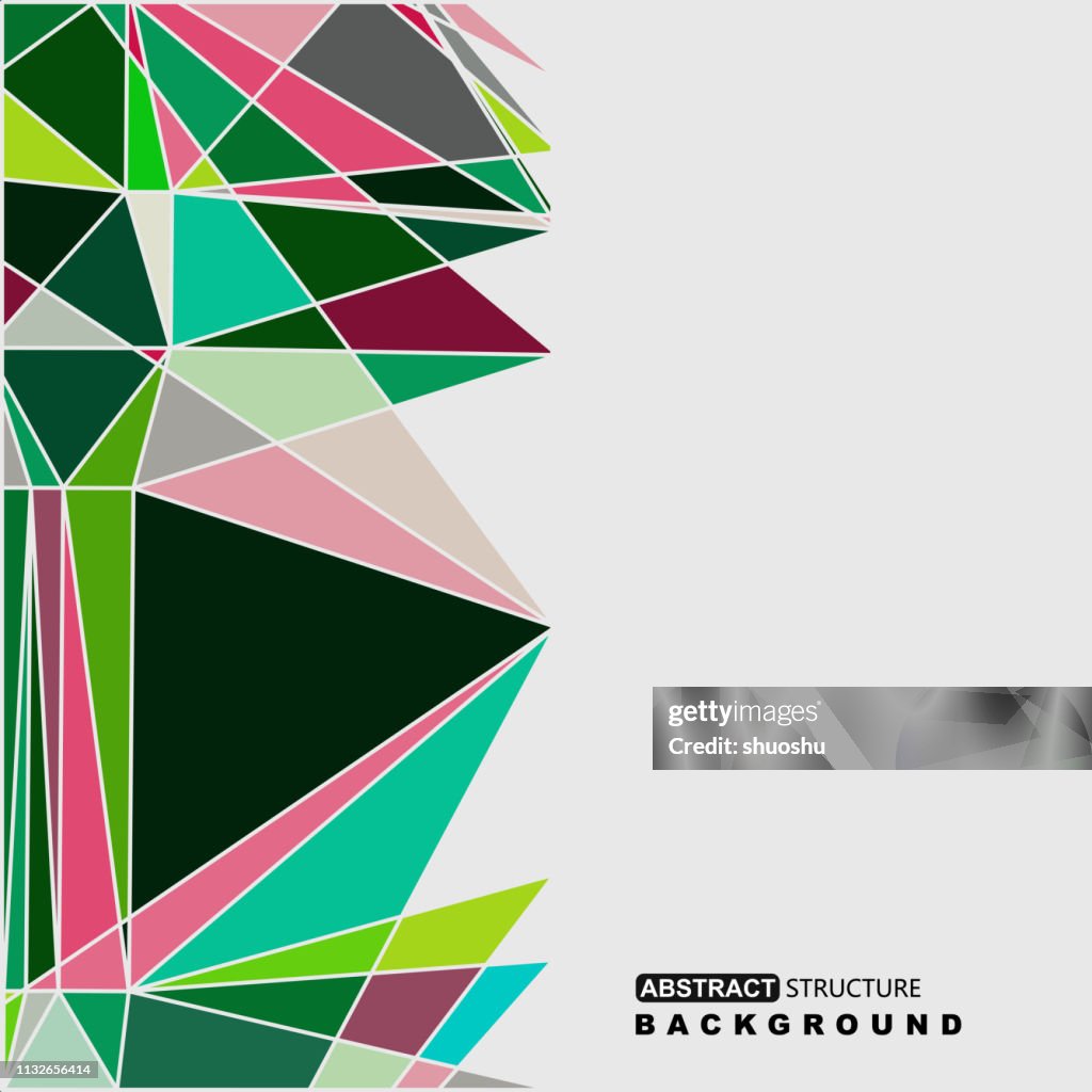 Abstract Geometric Structured Pattern Color Geometric Structure Pattern Background High-Res Vector Graphic ...
