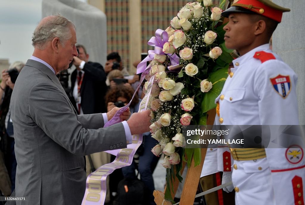 CUBA-BRITAIN-ROYALS-PRINCE CHARLES