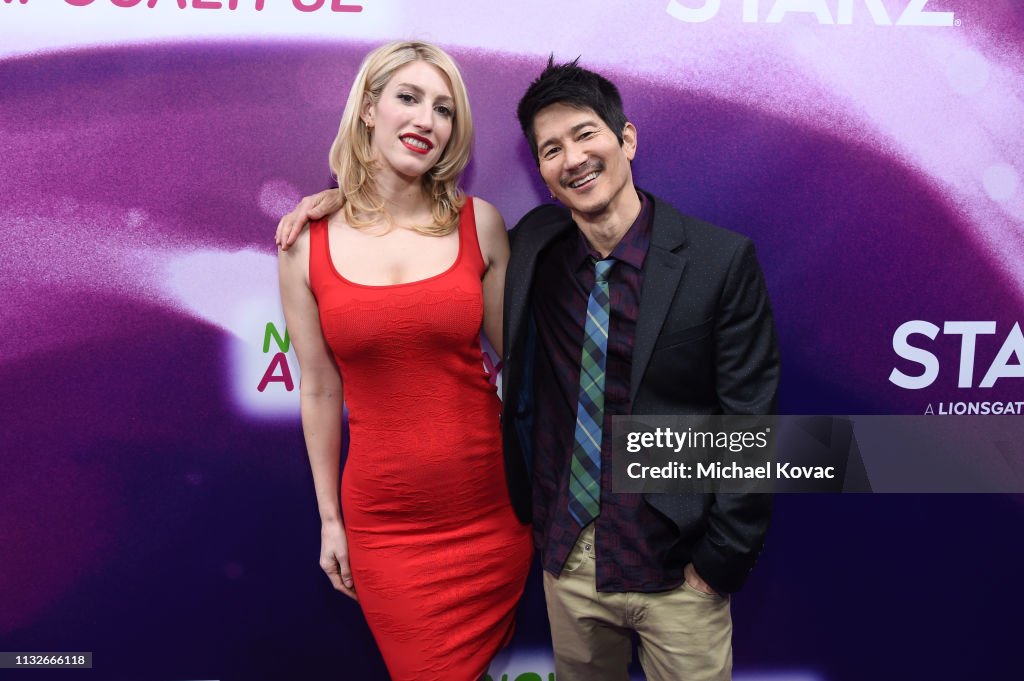 Karley Sciortino and Gregg Araki attend the "Now Apocalypse" Los