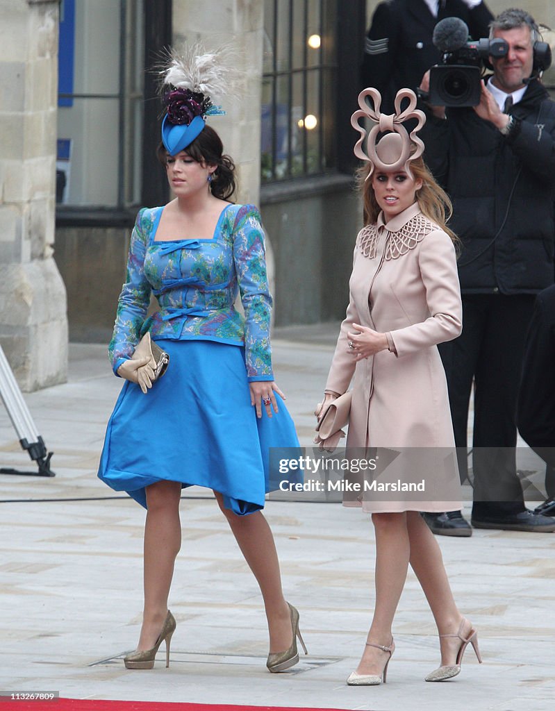 The Wedding of Prince William with Catherine Middleton - Westminster Abbey
