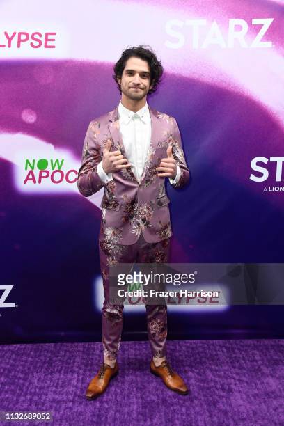 Tyler Posey attends the 'Now Apocalypse' Los Angeles Premiere at Hollywood Palladium on February 27, 2019 in Los Angeles, California.