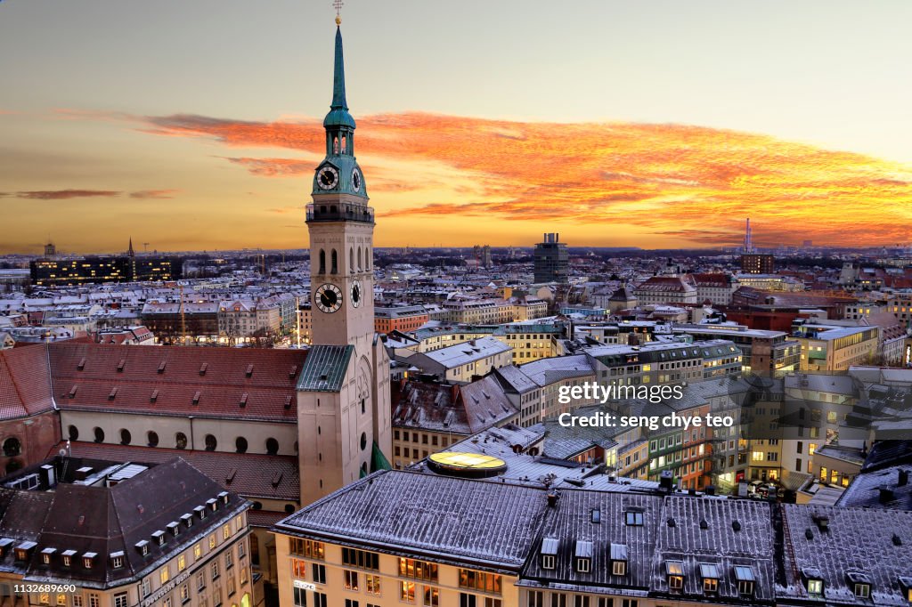 Cityscape of Munich