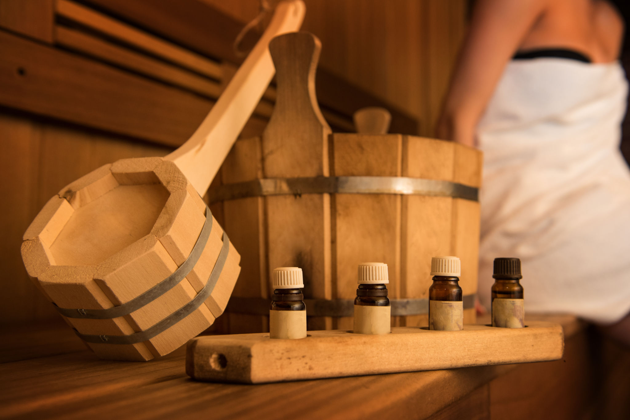 sauna aromatherapy