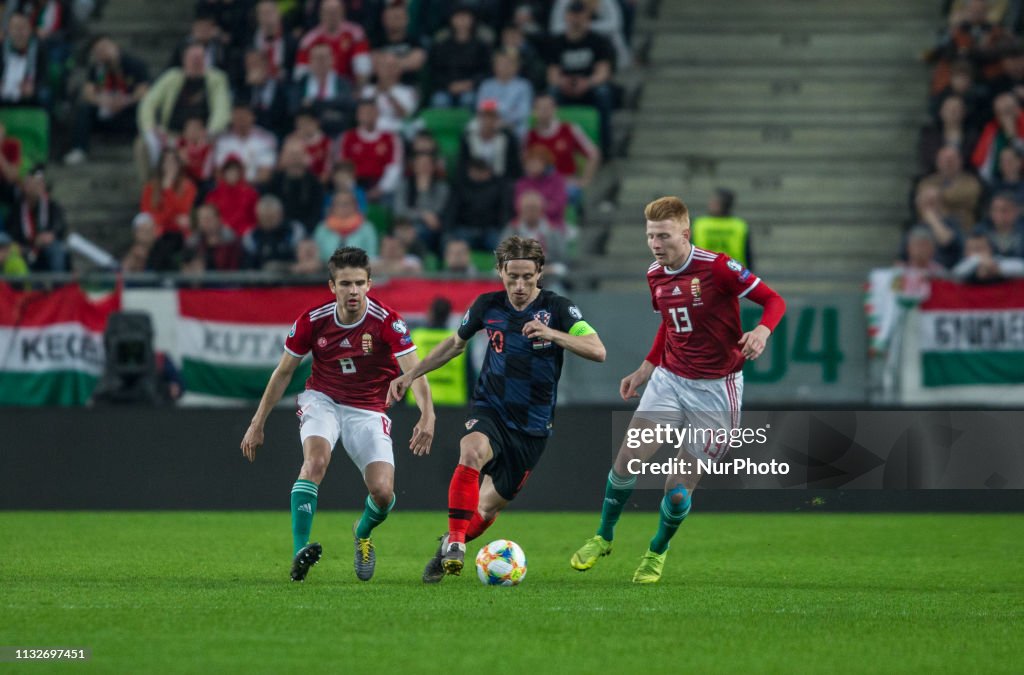 Hungary v Croatia - UEFA EURO 2020 Qualifier