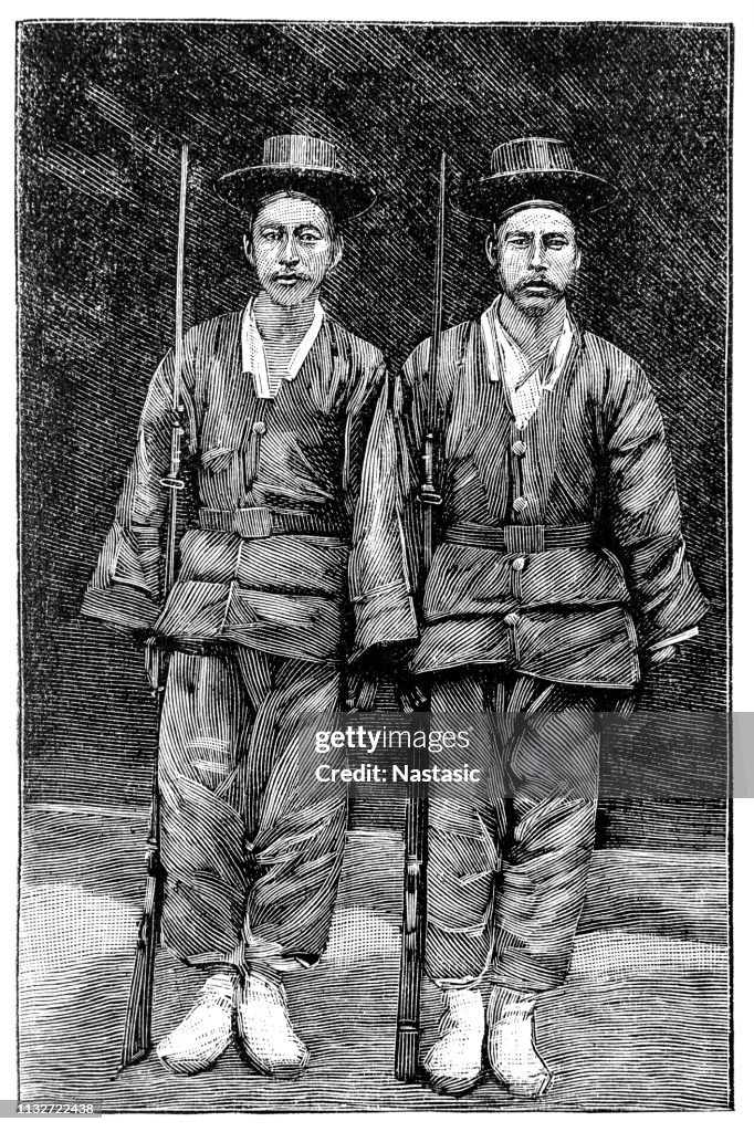 Korean soldiers