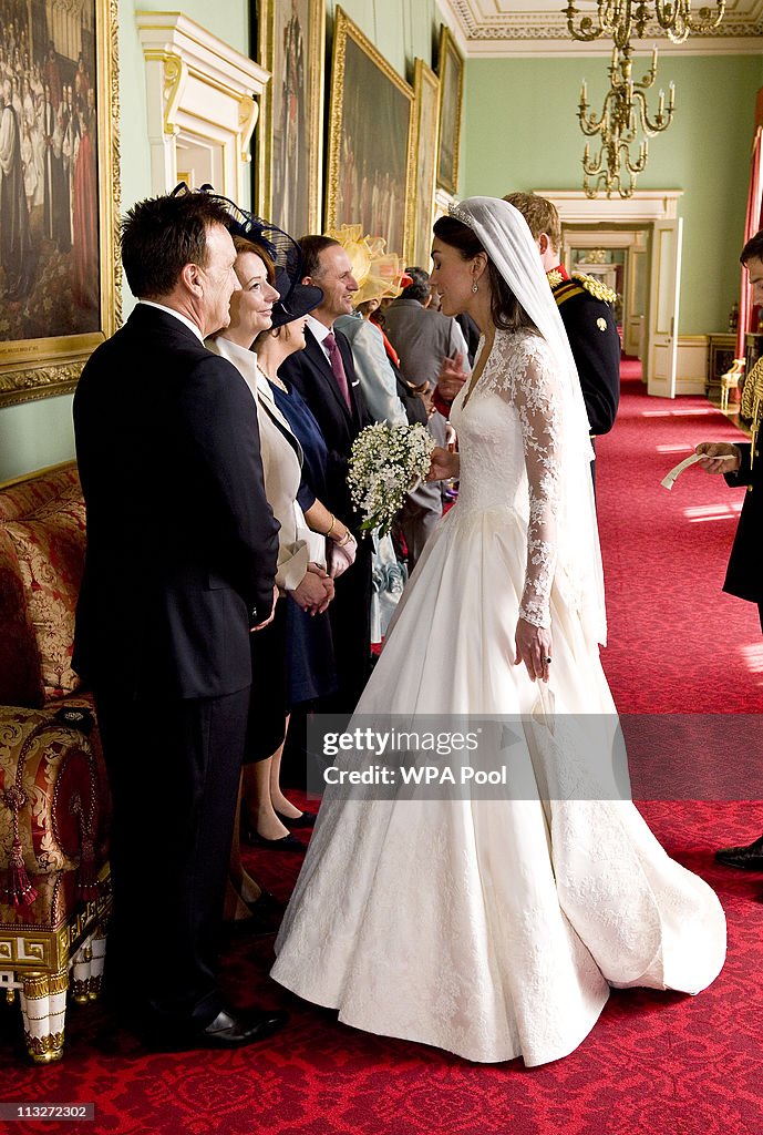 Royal Wedding - Evening Celebrations At Buckingham Palace