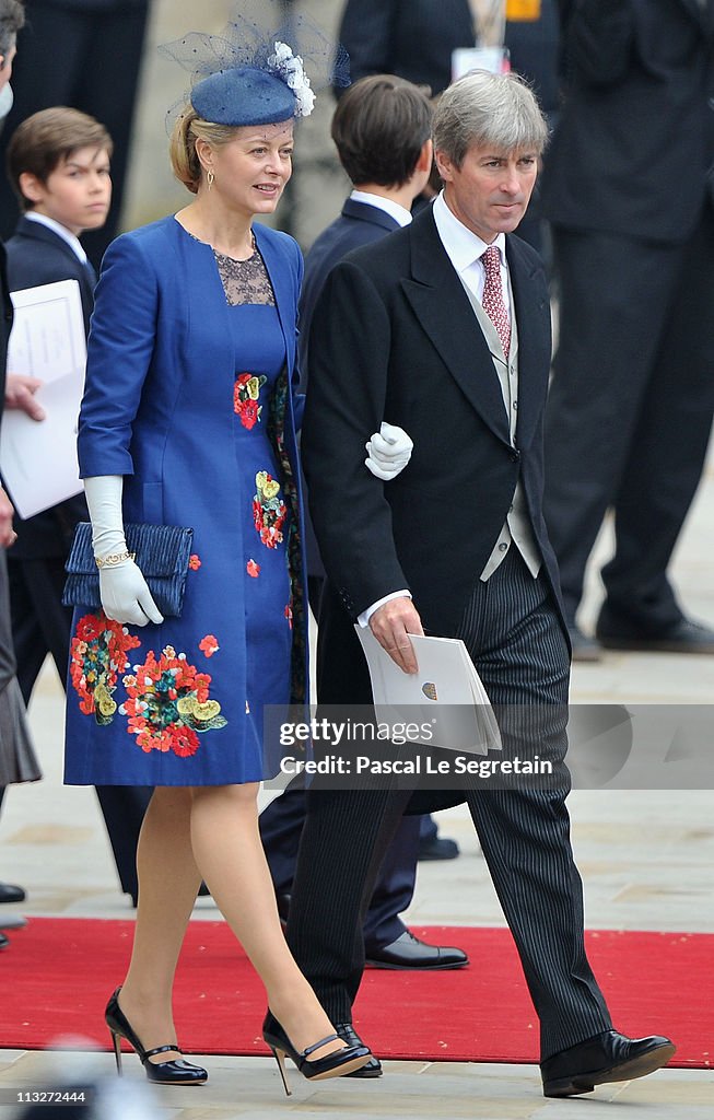 Royal Wedding - Carriage Procession To Buckingham Palace And Departures