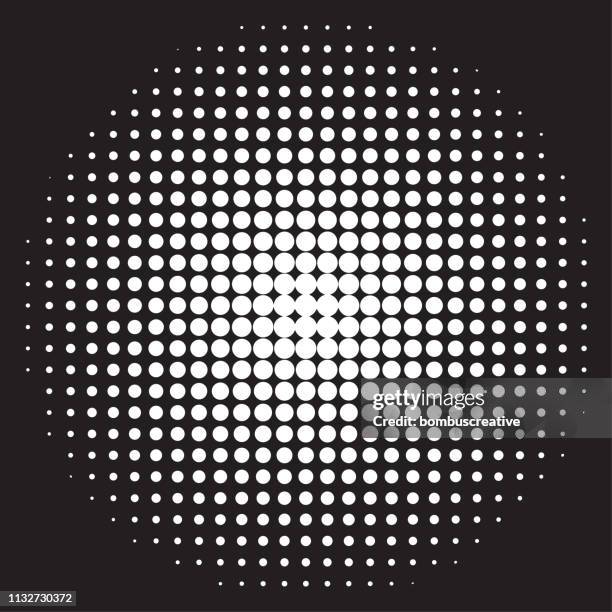 seamless black paper with white dots - full stock illustrations