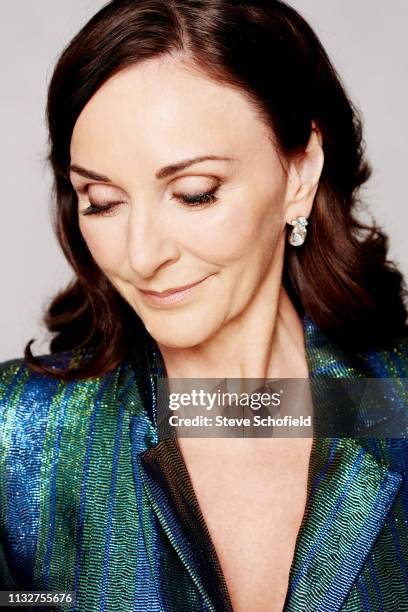 Ballroom dancer, dance teacher, and dance adjudicator Shirley Ballas is photographed for You magazine on October 2, 2018 in London, England.