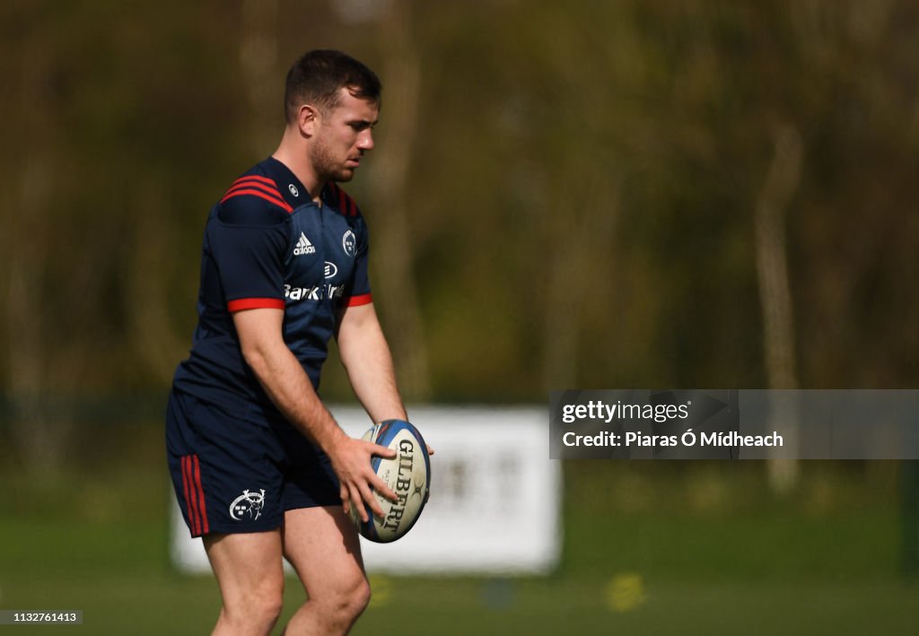 Munster Rugby Press Conference and Squad Training