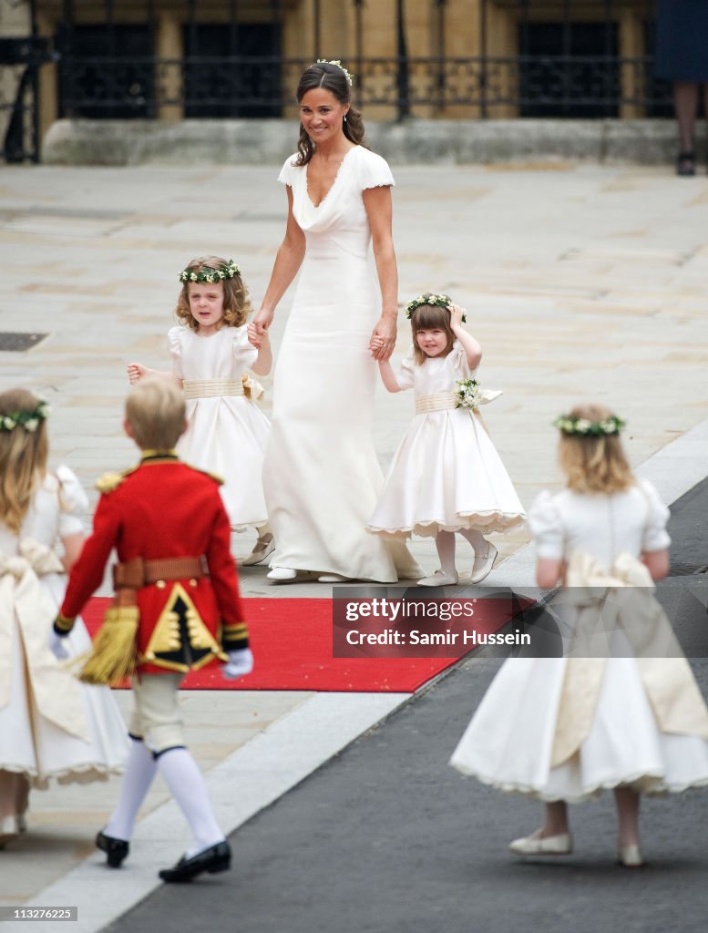 The Wedding of Prince William with Catherine Middleton - Westminster Abbey