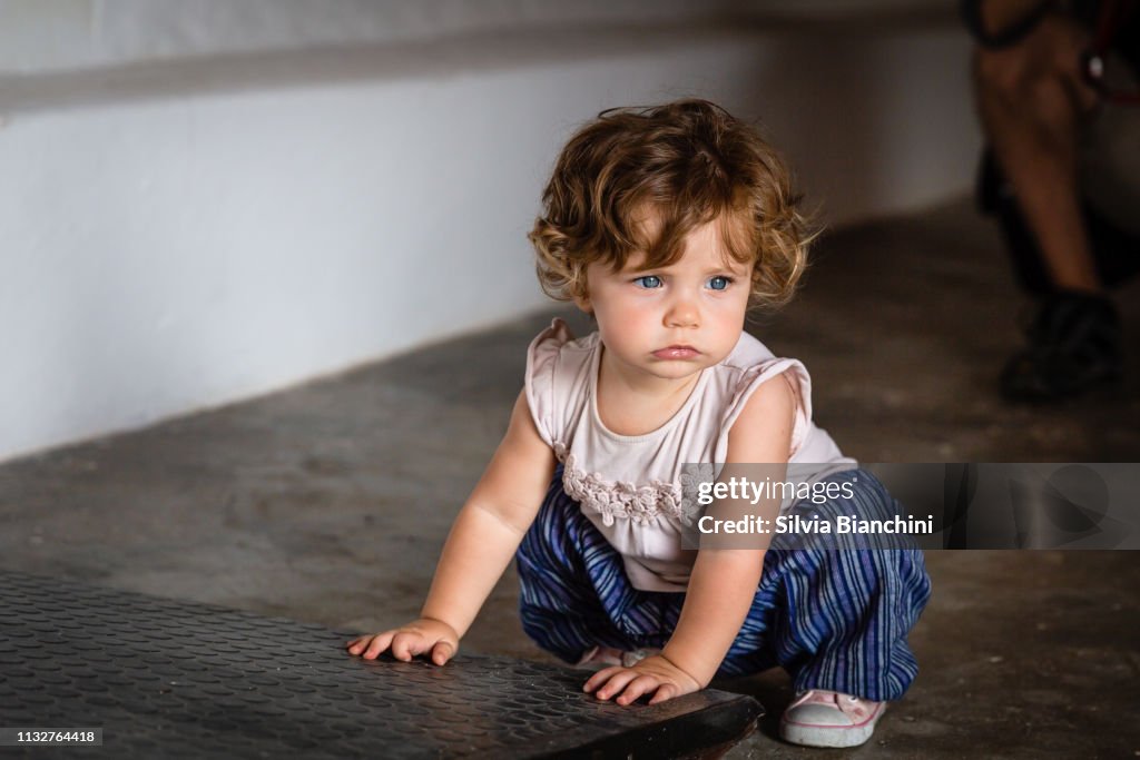 Jolie petite fille de chéri
