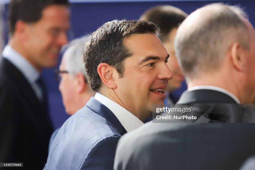 Alexis Tsipras In European Council
