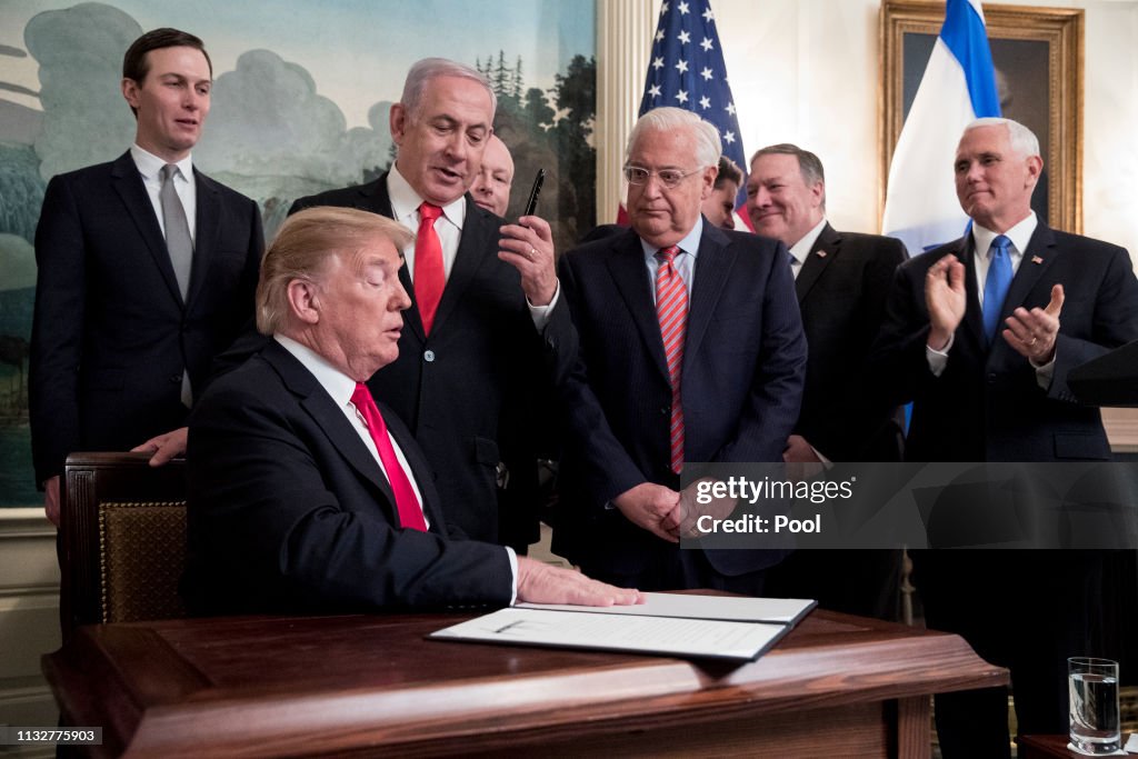 President Donald Trump Welcomes Israeli Prime Minister Benjamin Netanyahu To The White House