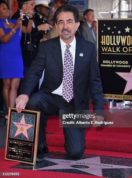 Actor Joe Mantegna attends a star ceremony honoring him with the 2,438th star on the Hollywood Walk of Fame on April 29, 2011 in Hollywood,...