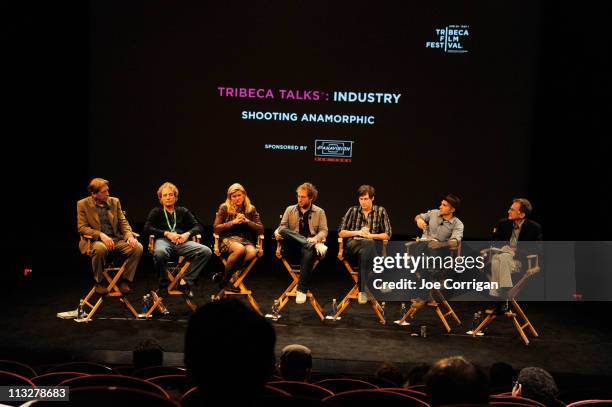 Cinematographer Frederick Elmes, director of photography Barry Markowitz, cinematographer Ellen Kuras, director Jason Kohn, writer/director Shawn...