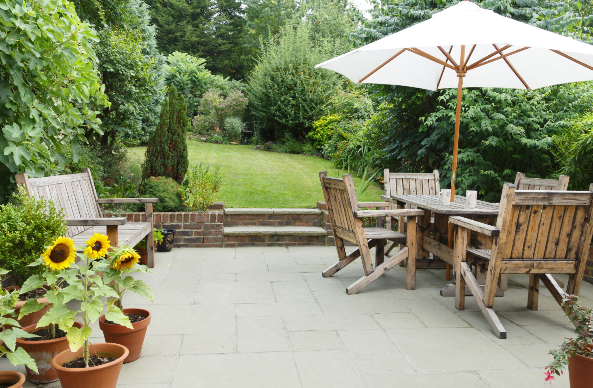 paved garden