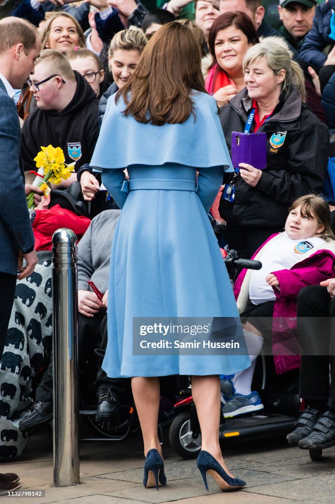 Duke And Duchess Of Cambridge Visit Northern Ireland - Day Two