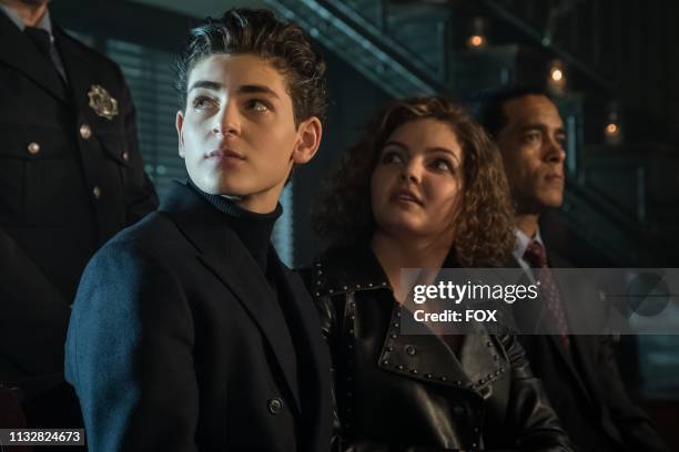 David Mazouz and Camren Bicondova in the The Trial of Jim Gordon episode of GOTHAM airing Thursday, March 7 on FOX.