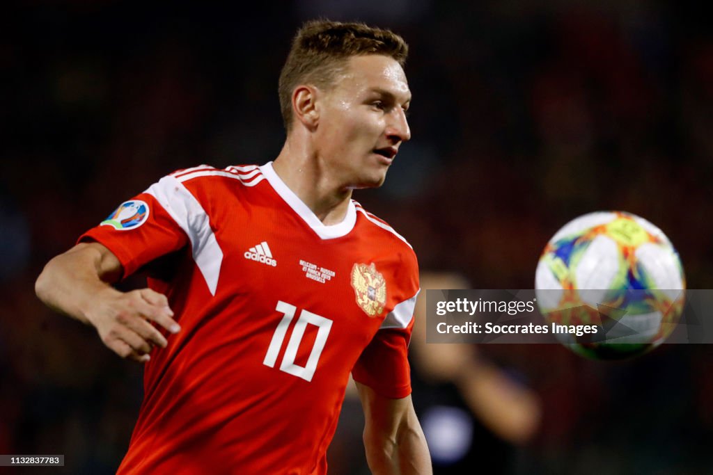 Belgium v Russia -EURO Qualifier