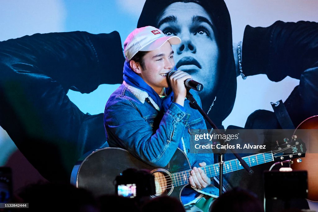Austin Mahone Presents His new Single in Madrid