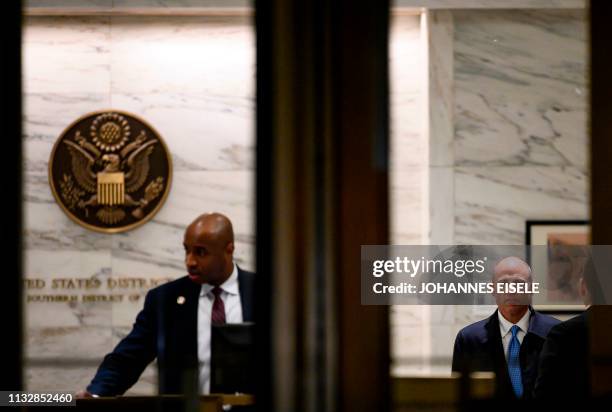 Attorney Michael Avenatti leaves the federal court house in Manhattan on March 25, 2019 in New York City. - Michael Avenatti, who shot to fame as the...