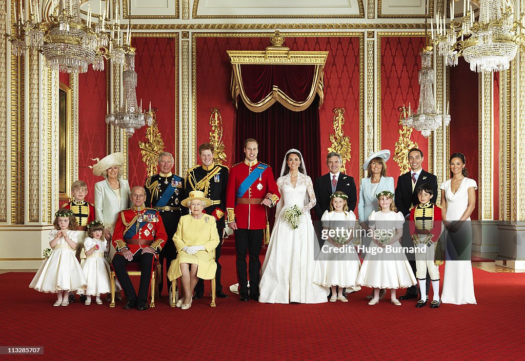 Prince William, Duke of Cambridge & Catherine, Duchess of Cambridge, Official Portrait shoot, April 29, 2011.