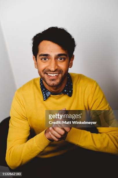 Actor Karan Soni poses for a portrait on January 28, 2019 in Park City, Utah.