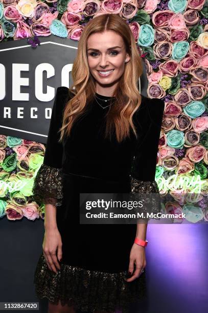 Katherine Jenkins attends the DECCA Records 90th Anniversary event at White City House on February 28, 2019 in London, England.