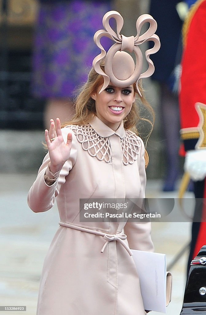 Royal Wedding - Carriage Procession To Buckingham Palace And Departures