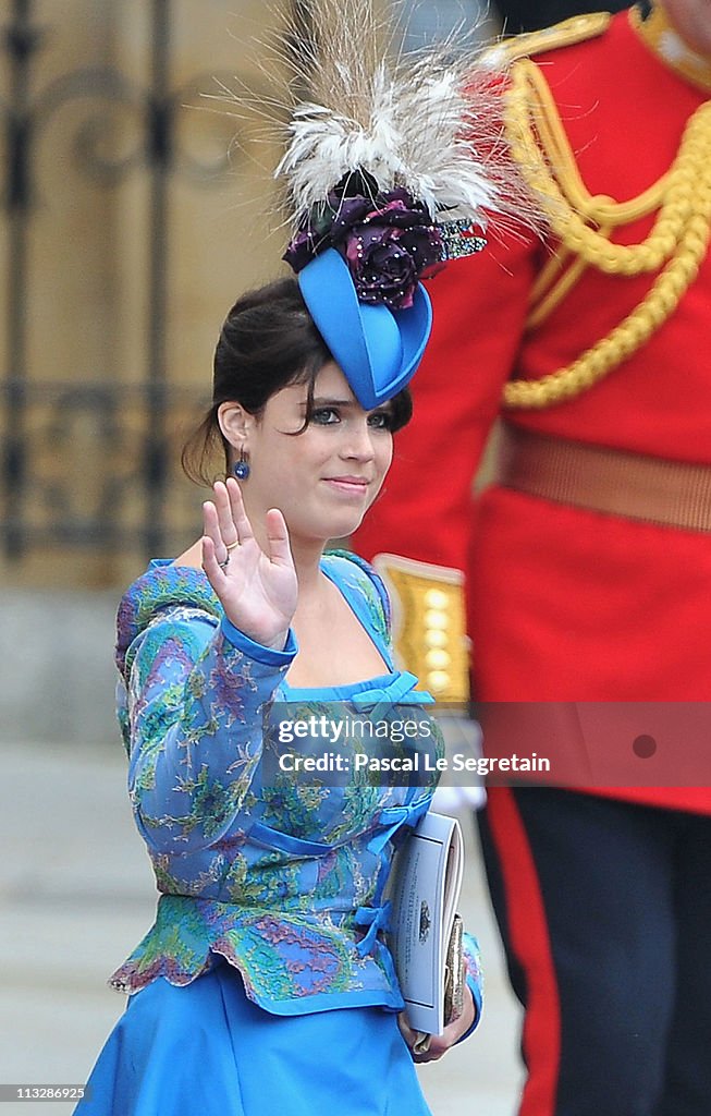 Royal Wedding - Carriage Procession To Buckingham Palace And Departures