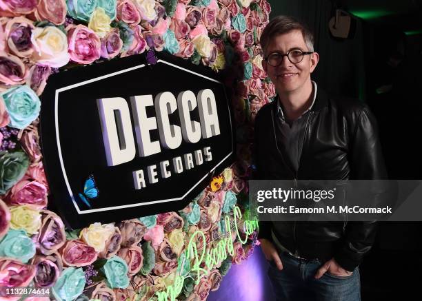 Gareth Malone attends the DECCA Records 90th Anniversary event at White City House on February 28, 2019 in London, England.