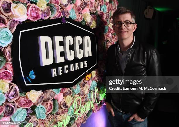 Gareth Malone attends the DECCA Records 90th Anniversary event at White City House on February 28, 2019 in London, England.