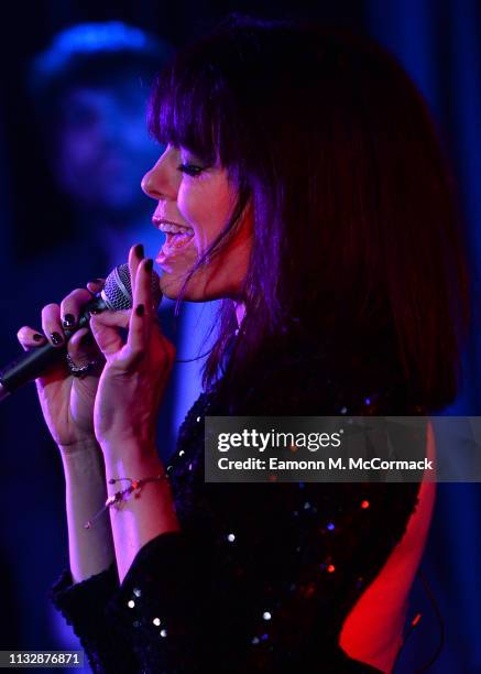 Imelda May performs at the DECCA Records 90th Anniversary event at White City House on February 28, 2019 in London, England.