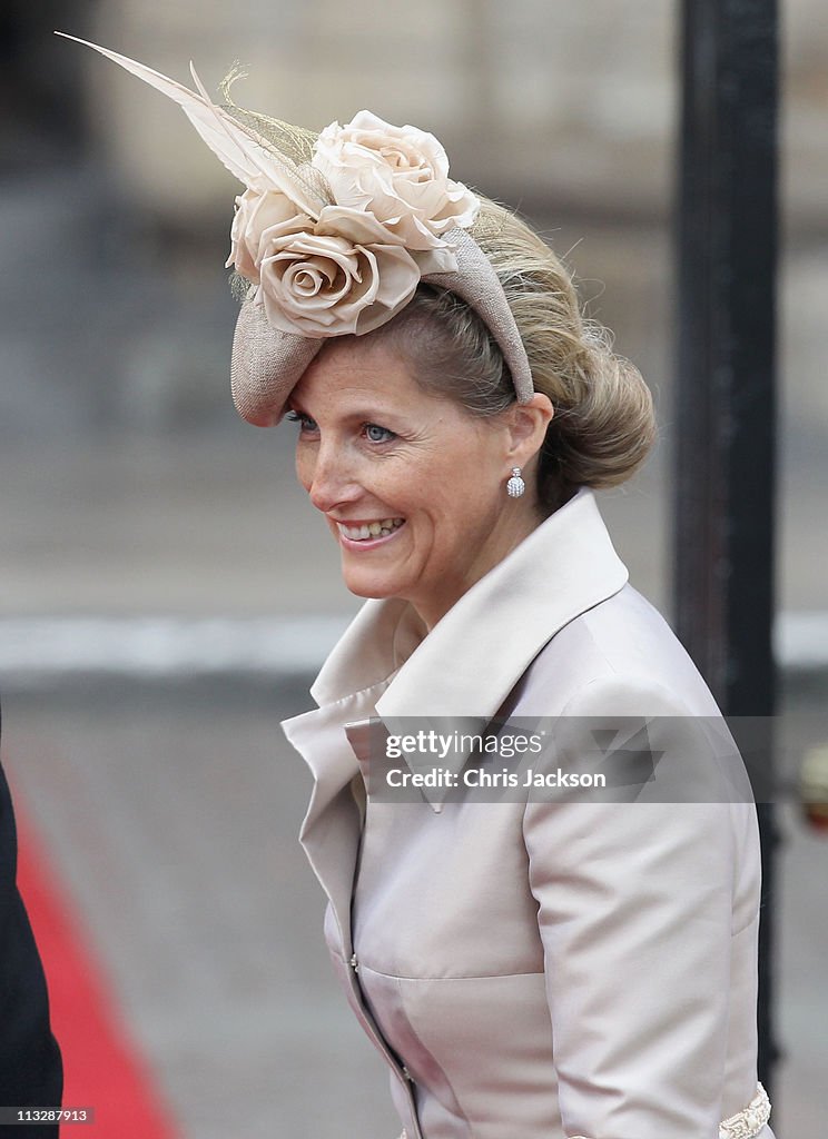 Royal Wedding - Wedding Guests And Party Make Their Way To Westminster Abbey